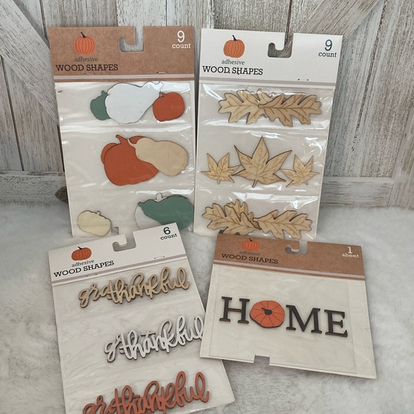 Target BP Fall 2020 Assorted Wood Shapes - Picture 1 of 13